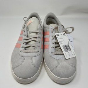 Adidas Sneaker Womens Gray Pink Size 8.5 F35127